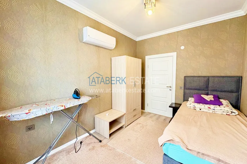 Kupuj  Apartament liniowy 3+1 z oddzielną kuchnią i przeszklonymi balkonami - Alanya, Mahmutlar 17 