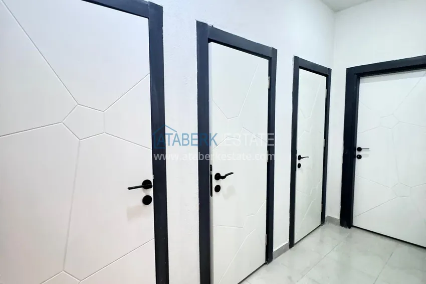Gotowy apartament 1+1 w przytulnym kompleksie — Alanya, dzielnica Avsallar 16 