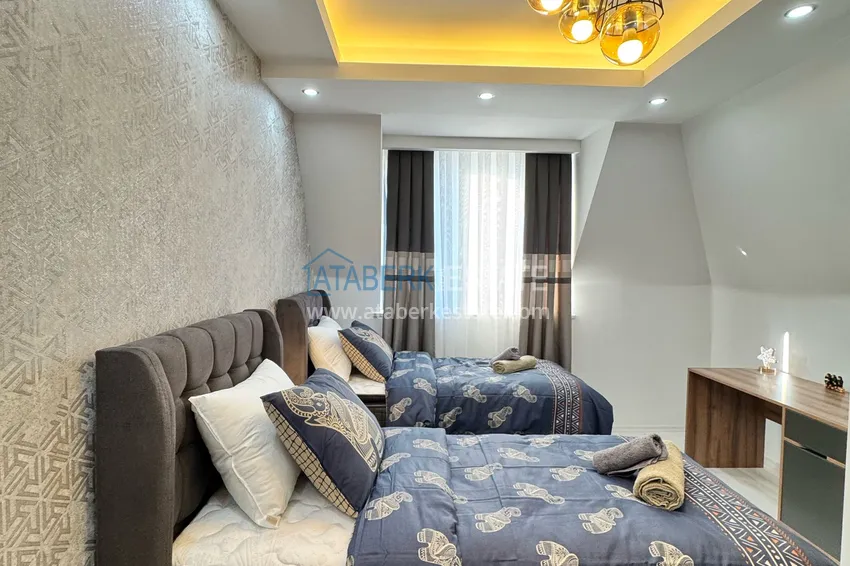 Kupuj  Umeblowany duplex 3+1 w przytulnym kompleksie mieszkalnym - Mahmutlar, Alanya 19 