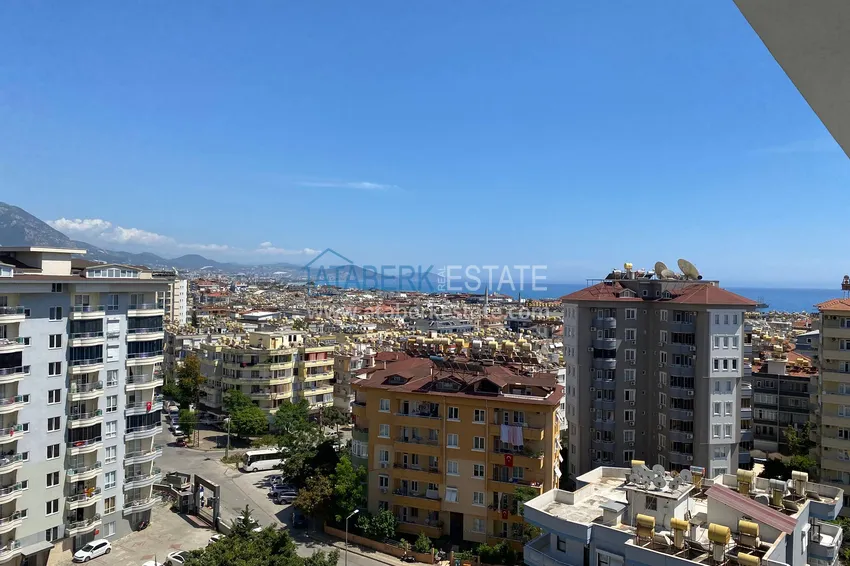 Kupuj  Panoramiczny duplex 2+1 z meblami w samym centrum Alanyi — Nadaje się do wynajęcia krótkoterminowego  17 
