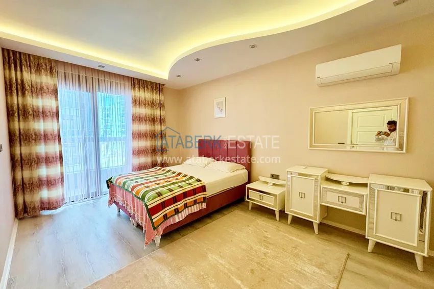 Kupuj  Apartament liniowy 3+1 z oddzielną kuchnią i przeszklonymi balkonami - Alanya, Mahmutlar 19 