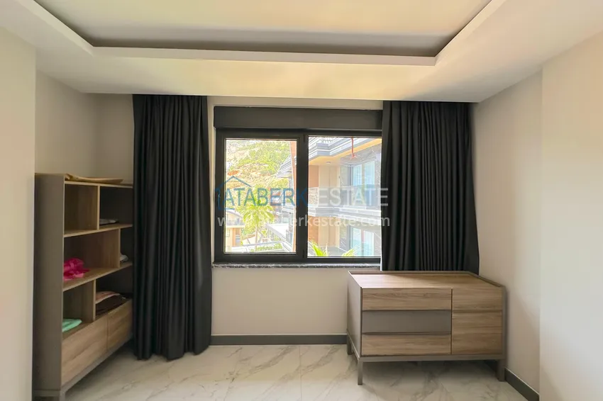 Kupuj  Luksusowy dwupoziomowy penthouse z panoramicznym widokiem w prestiżowym kompleksie — Tepe, Centrum Alanya 14 