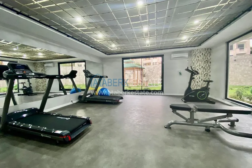 Apartament 1+1 z widokiem na morze i fortecę - centrum Alanyi  22 