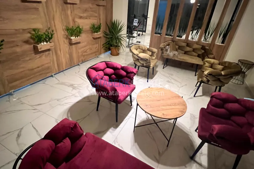 Apartament 1+1 od właściciela z meblami w przytulnym kompleksie — Alanya, dzielnica Tosmur 22 