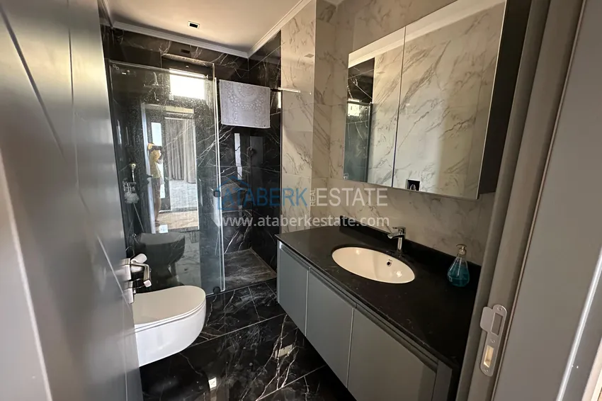 Kupuj  Luksusowy dwupoziomowy penthouse z panoramicznym widokiem w prestiżowym kompleksie — Tepe, Centrum Alanya 15 