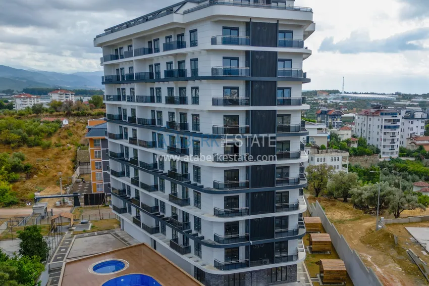 Dobrze wykończony penthouse w kompleksie premium z infrastrukturą hotelową — Avsallar, Alanya 2 