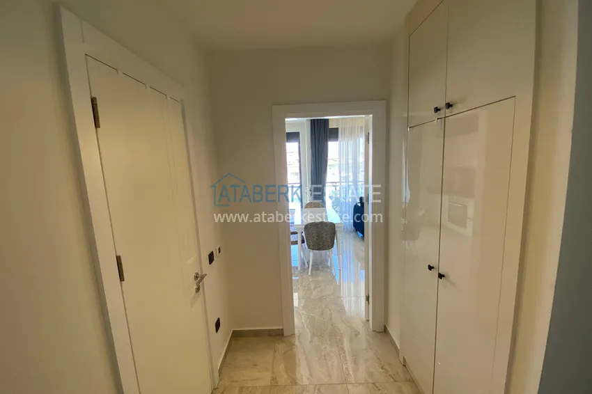 Kupuj  Panoramiczny duplex 2+1 z meblami w samym centrum Alanyi — Nadaje się do wynajęcia krótkoterminowego  1 