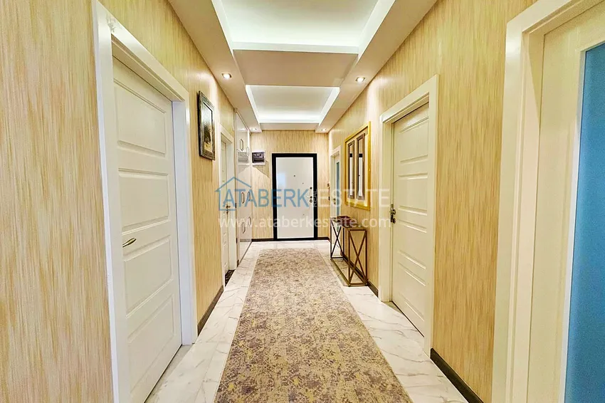 Kupuj  Apartament liniowy 3+1 z oddzielną kuchnią i przeszklonymi balkonami - Alanya, Mahmutlar 1 