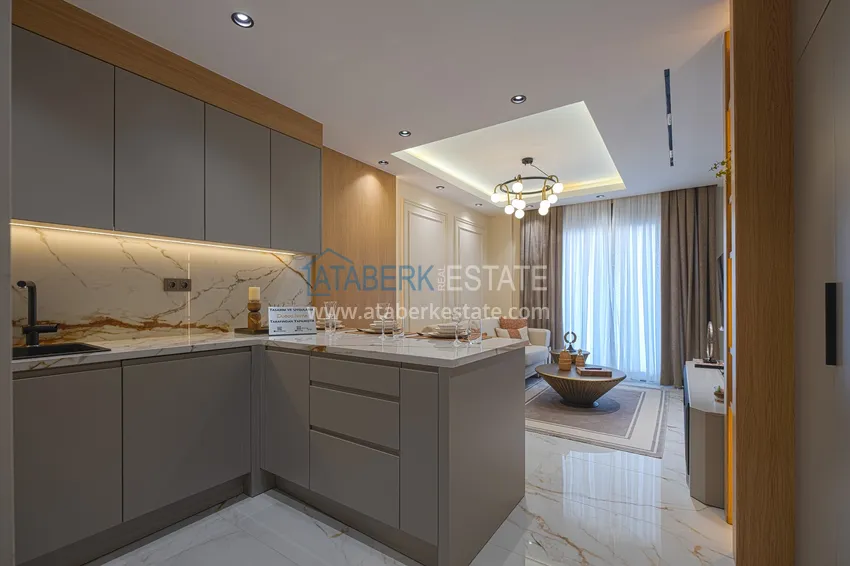 Kupuj  Luksusowy projekt rezydencji premium w dzielnicy Alanya Kargicak 1 