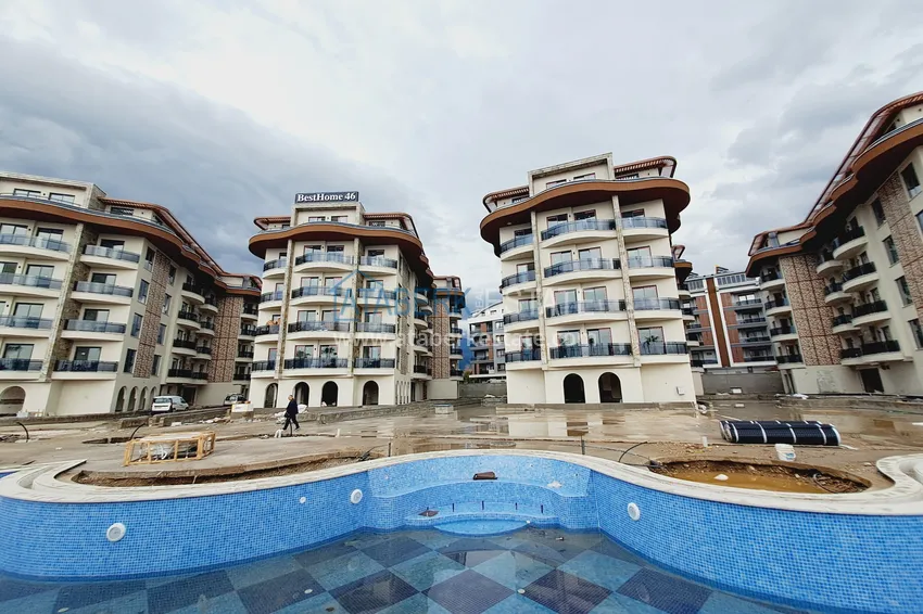 Apartament 1+1 z pięknym wykończeniem w dzielnicy Alanya - Oba  2 