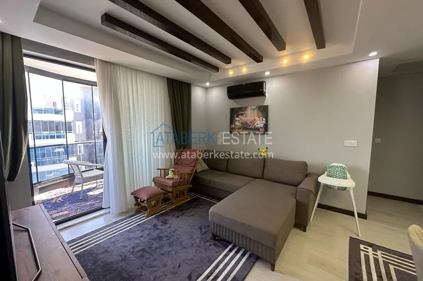 Kupuj  Apartament 2+1 z meblami i widokiem na morze i góry w luksusowym kompleksie — Alanya, dzielnica Mahmutlar 1 
