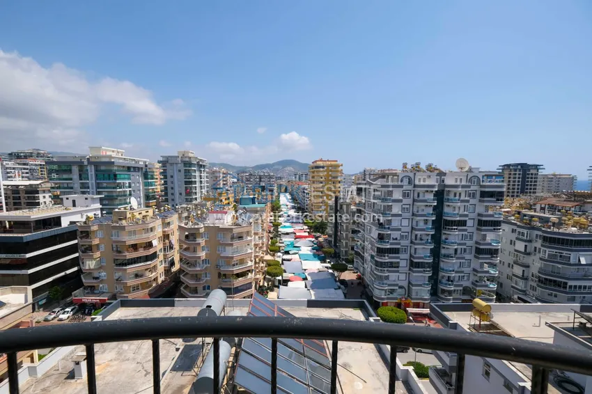 Kupuj  Dwupoziomowy penthouse 4+1 z widokiem na góry i morze — Alanya, dzielnica Mahmutlar  20 
