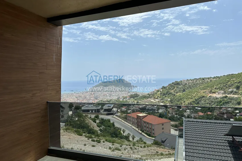Kupuj  Luksusowy dwupoziomowy penthouse z panoramicznym widokiem w prestiżowym kompleksie — Tepe, Centrum Alanya 18 