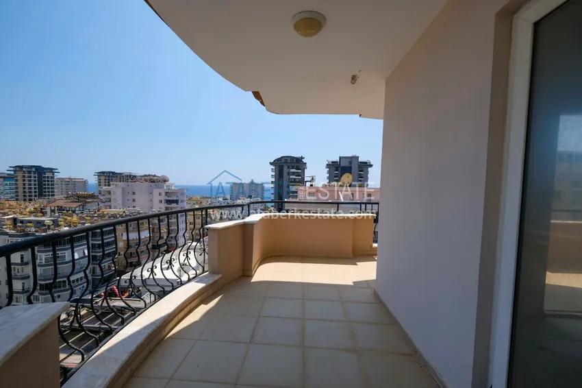 Kupuj  Dwupoziomowy penthouse 4+1 z widokiem na góry i morze — Alanya, dzielnica Mahmutlar  22 