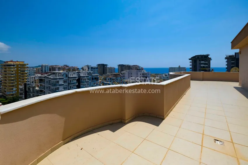 Kupuj  Dwupoziomowy penthouse 4+1 z widokiem na góry i morze — Alanya, dzielnica Mahmutlar  26 