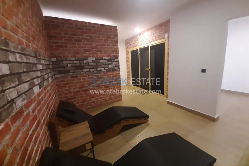 Umeblowane mieszkanie 2+1 250 metrów od morza — Alanya, dzielnica Incekum  29 