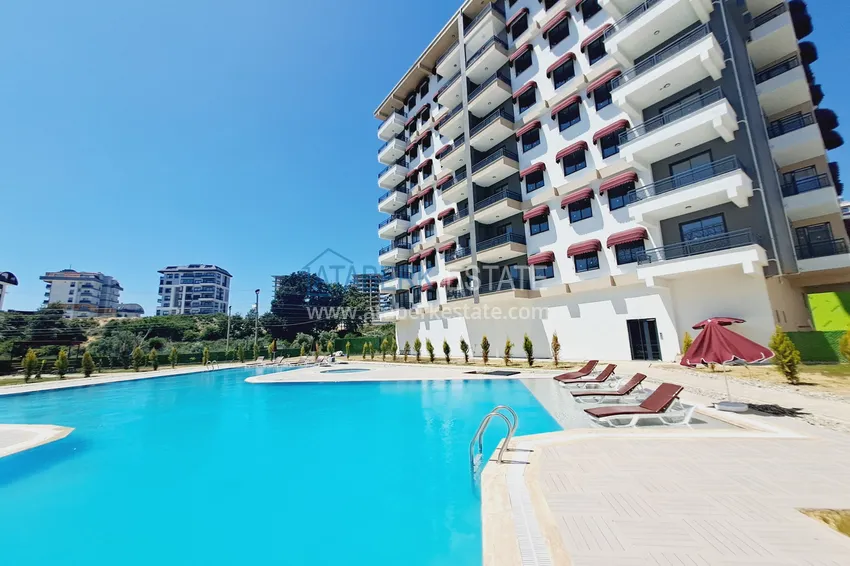 Jednopokojowe mieszkanie w nowym kompleksie mieszkalnym — Alanya, dzielnica Avsallar  3 