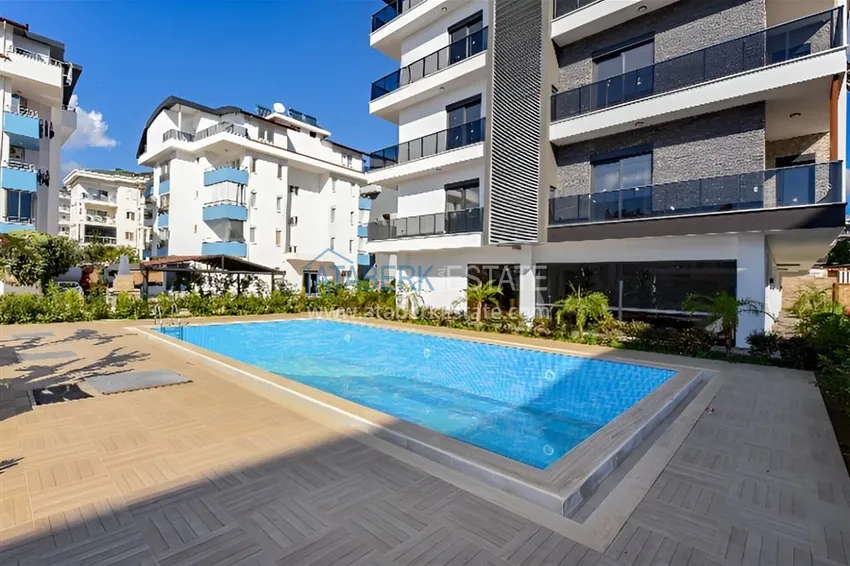 Nowy dwupoziomowy penthouse 2+1 w Oba, Alanya  2 