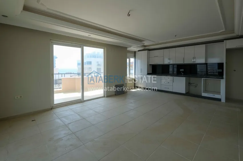 Kupuj  Dwupoziomowy penthouse 4+1 z widokiem na góry i morze — Alanya, dzielnica Mahmutlar  2 