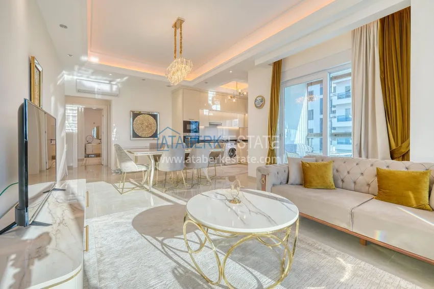 Kupuj  Luksusowe umeblowane mieszkanie w kompleksie premium — Alanya, dzielnica Mahmutlar 2 