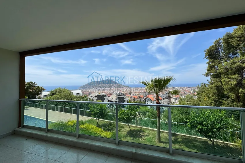 Kupuj  Duplex ogrodowy z oddzielną kuchnią i panoramicznym widokiem na morze — Alanya, dzielnica Küçükhasabahce 27 