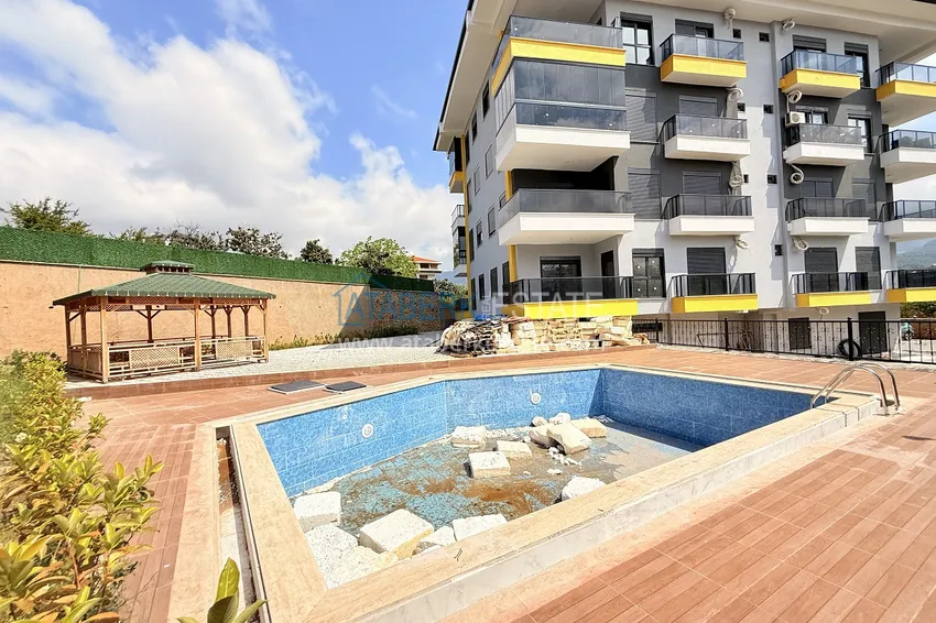 Nowy apartament 2+1 w niskiej zabudowie — Alanya, dzielnica Oba  3 