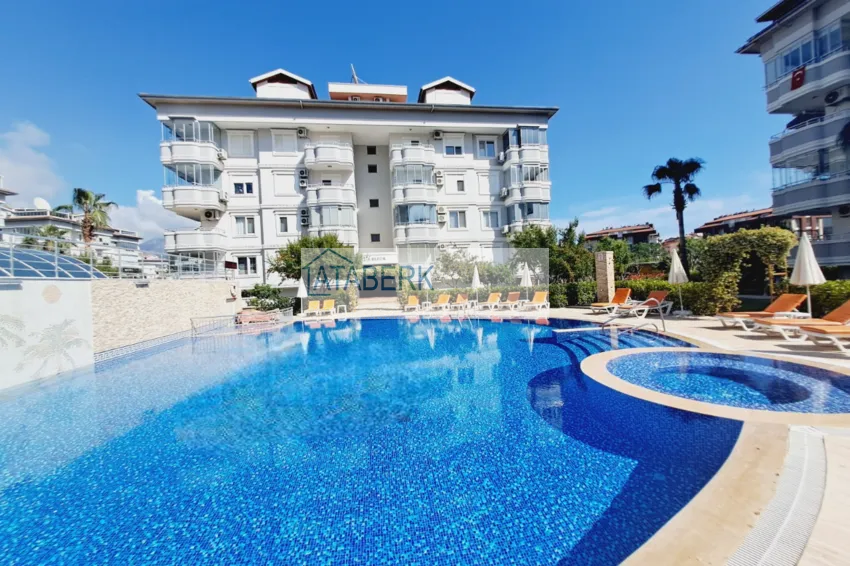 Duplex 3+1 z meblami w komfortowym kompleksie — Alanya, dzielnica Oba 6 