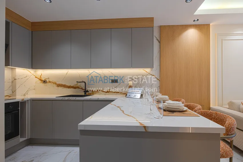 Kupuj  Luksusowy projekt rezydencji premium w dzielnicy Alanya Kargicak 3 