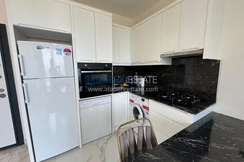 Kupuj  Jednopokojowy apartament z meblami i widokiem na morze w okazyjnej cenie — Kargicak, Alanya 3 