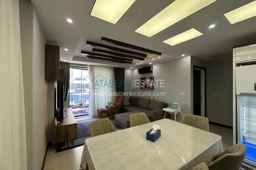 Kupuj  Apartament 2+1 z meblami i widokiem na morze i góry w luksusowym kompleksie — Alanya, dzielnica Mahmutlar 3 
