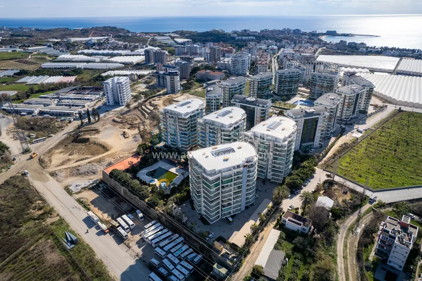 Umeblowany apartament 2+1 w kompleksie z infrastrukturą hotelową — dzielnica Avsallar 3 