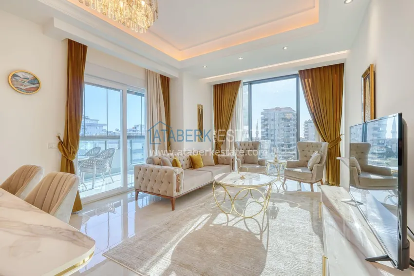 Kupuj  Luksusowe umeblowane mieszkanie w kompleksie premium — Alanya, dzielnica Mahmutlar 3 