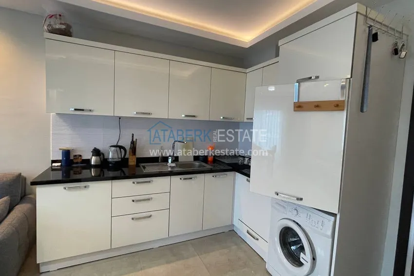 Kupuj  Umeblowane studio typu penthouse z widokiem na góry w Mahmutlar, Alanya  5 