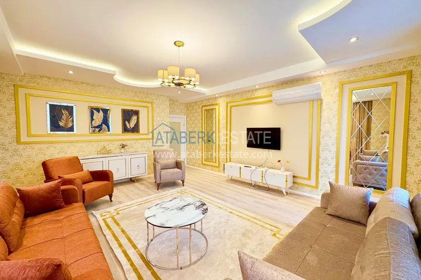 Kupuj  Apartament liniowy 3+1 z oddzielną kuchnią i przeszklonymi balkonami - Alanya, Mahmutlar 4 