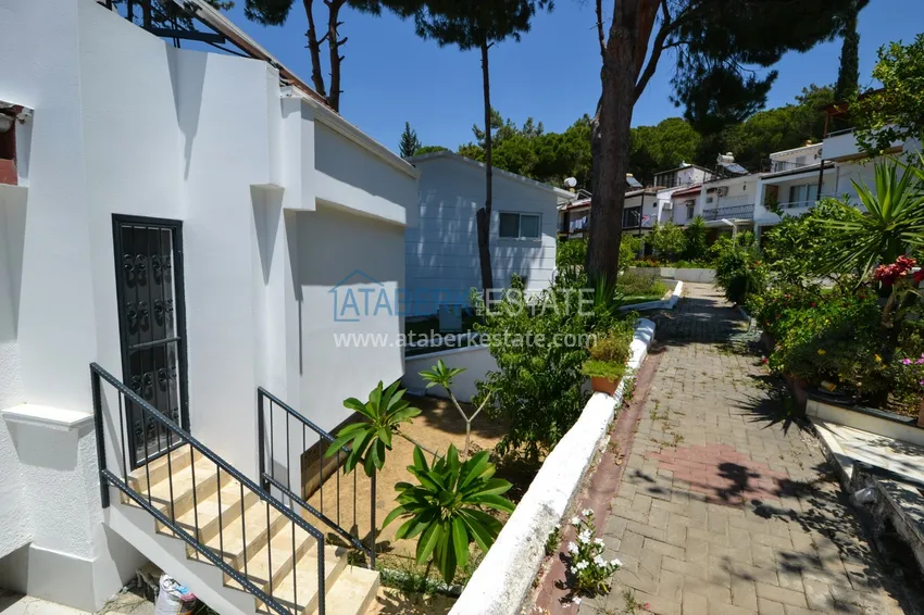 Dwupoziomowy z widokiem w kompleksie typu kamienicy przy plaży - Alanya, dzielnica Kargicak 4 