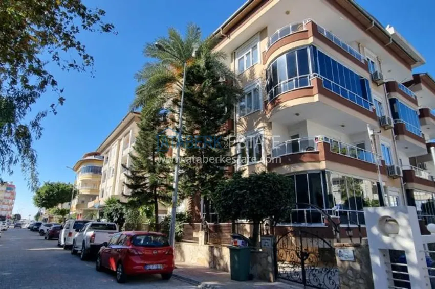 Apartament 2+1 z nowoczesnym wnętrzem 150 metrów od morza — Alanya, dzielnica Oba 4 