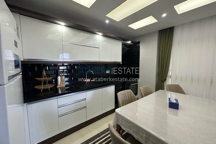 Kupuj  Apartament 2+1 z meblami i widokiem na morze i góry w luksusowym kompleksie — Alanya, dzielnica Mahmutlar 4 