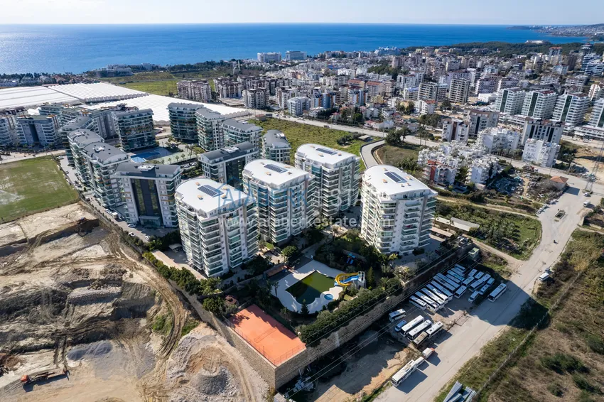 Umeblowany apartament 2+1 w kompleksie z infrastrukturą hotelową — dzielnica Avsallar 4 