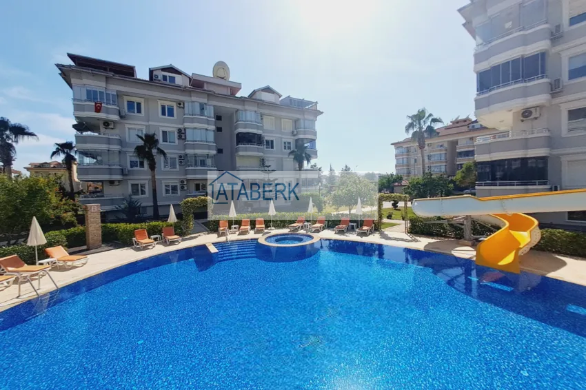 Duplex 3+1 z meblami w komfortowym kompleksie — Alanya, dzielnica Oba 8 