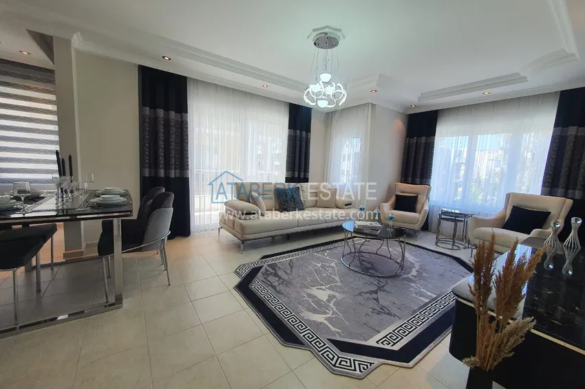 Kupuj  Apartament 2+1 z nowoczesnym wnętrzem 150 metrów od morza — Alanya, dzielnica Oba 5 