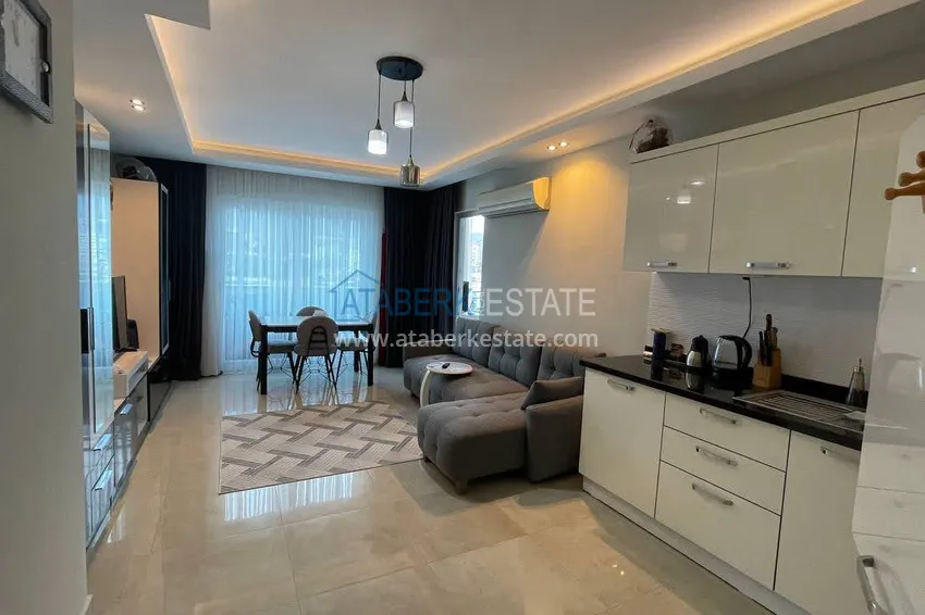 Kupuj  Umeblowane studio typu penthouse z widokiem na góry w Mahmutlar, Alanya  6 