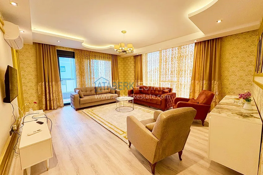 Kupuj  Apartament liniowy 3+1 z oddzielną kuchnią i przeszklonymi balkonami - Alanya, Mahmutlar 5 