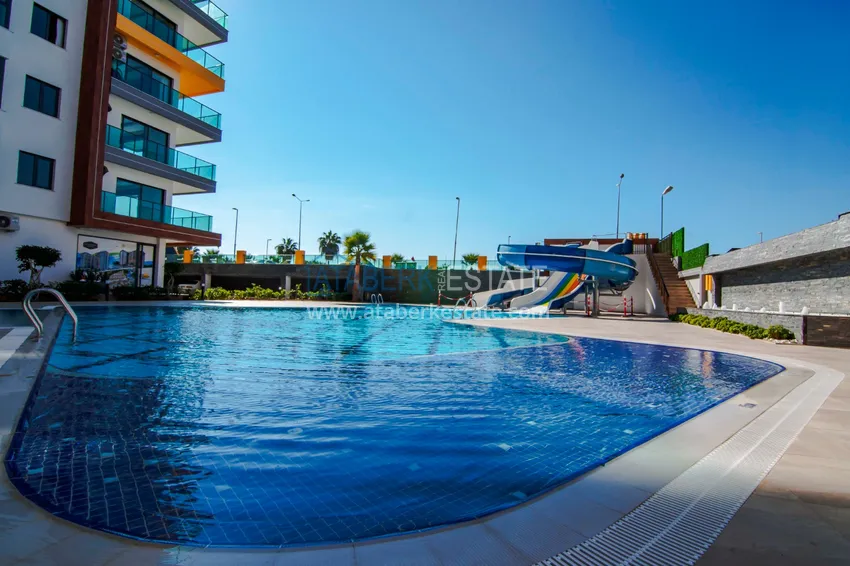 Apartament 2+1 w luksusowym kompleksie nad brzegiem morza - dzielnica Mahmutlar, Alanya 6 