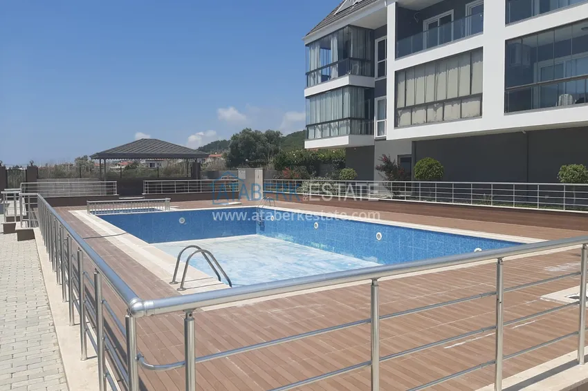 Umeblowane mieszkanie 2+1 250 metrów od morza — Alanya, dzielnica Incekum  6 