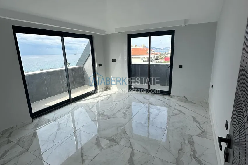 Kupuj  Dwupoziomowy penthouse z widokiem na morze - nowy kompleks butikowy przy plaży w okolicy Kestel 6 