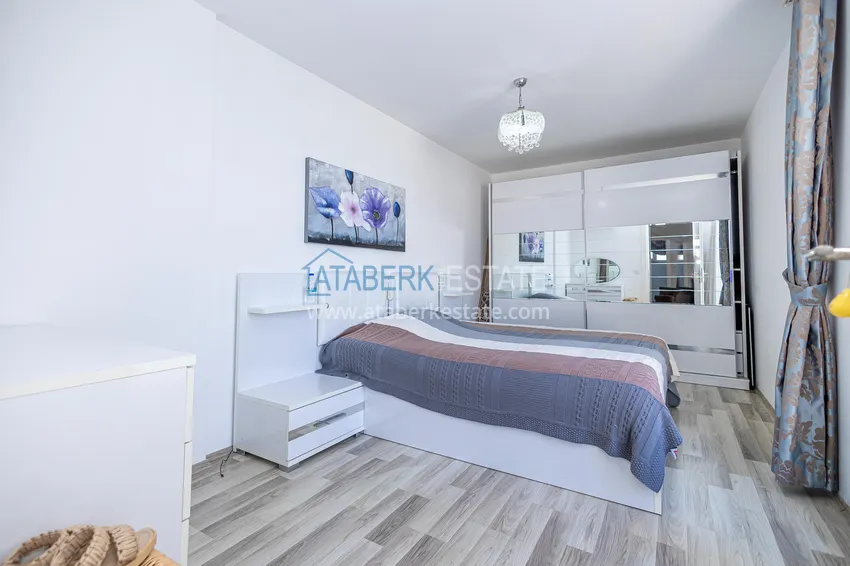 Kupuj  Umeblowany dwupoziomowy penthouse z widokiem na góry — Alanya, dzielnica Kestel 7 