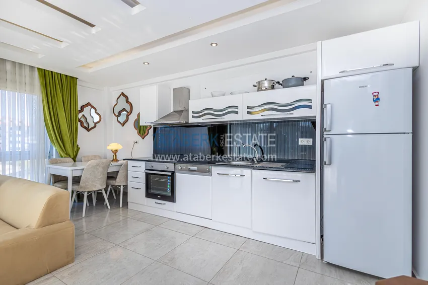 Kupuj  Apartament 1+1 z meblami i widokiem na morze — Kestel, Alanya 8 