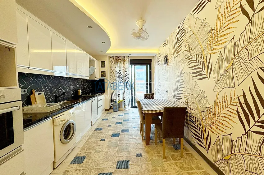 Kupuj  Apartament liniowy 3+1 z oddzielną kuchnią i przeszklonymi balkonami - Alanya, Mahmutlar 7 