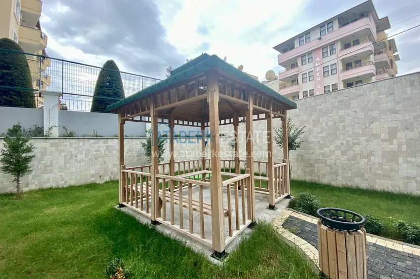 Apartament 1+1 z widokiem na morze i fortecę - centrum Alanyi  10 
