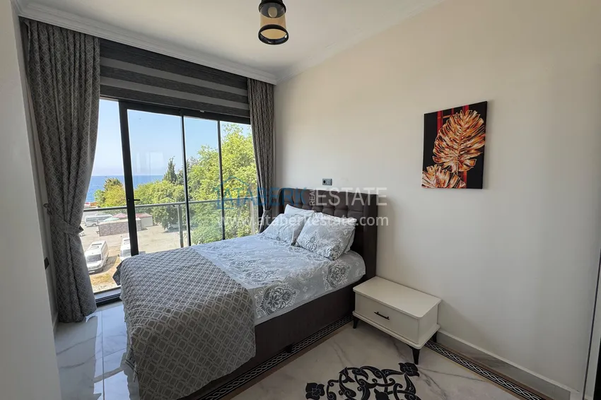 Kupuj  Jednopokojowy apartament z meblami i widokiem na morze w okazyjnej cenie — Kargicak, Alanya 9 